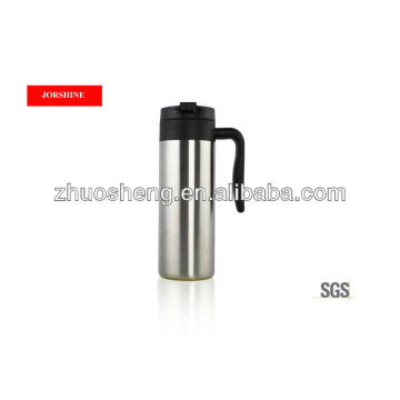 Fabricant direct 16oz double paroi inox avec poignée tasse de voyage